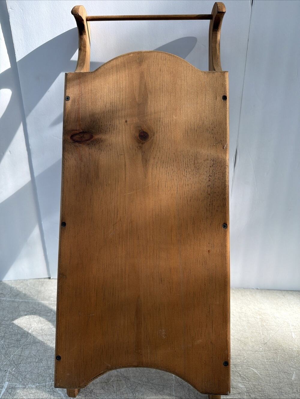 Wood Sled Primitive Rustic Vintage Sleigh 30 x 11 x 4 Christmas Decoration Gift